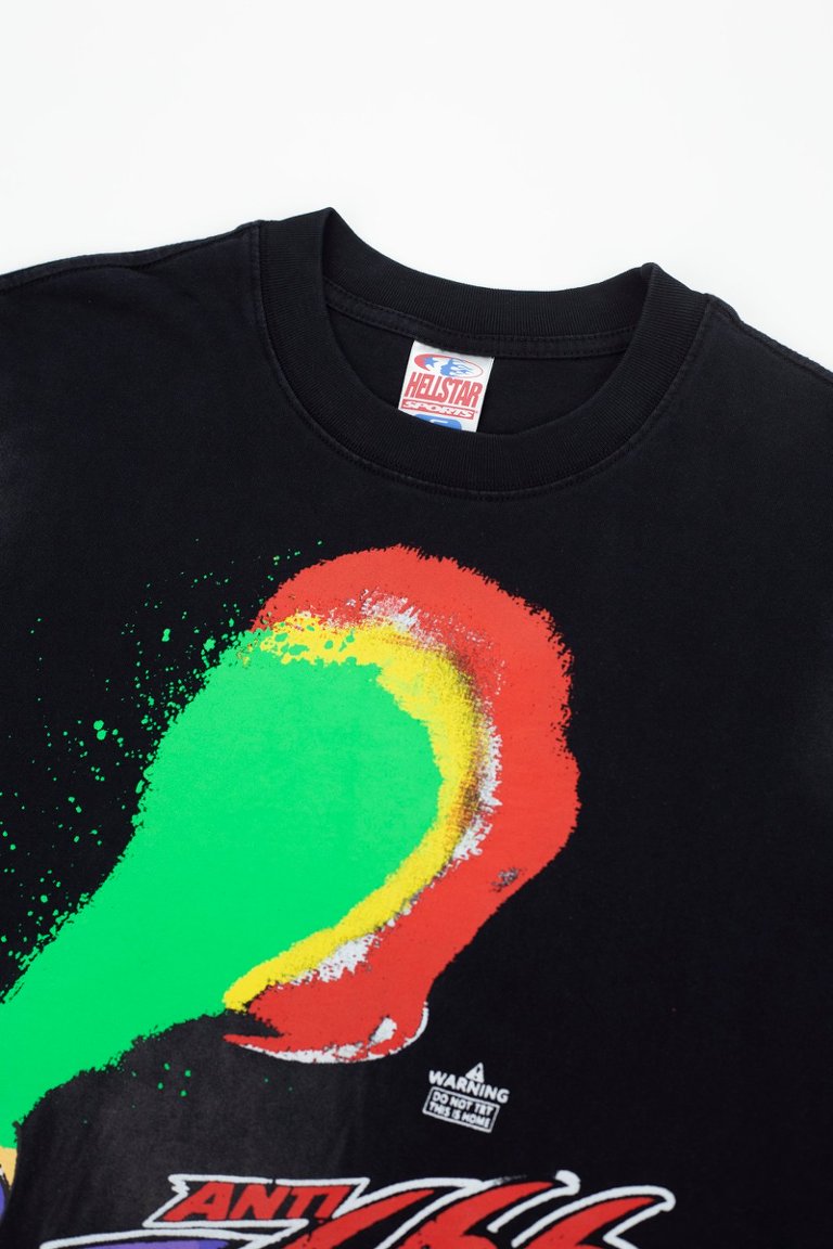 Hellstar Studios 666 Spray Paint Graphic T‑Shirt