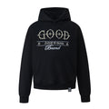 Pearl GOOD Letter Black Hoodie