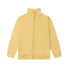 ESSENTIALS Fear Of God Butter Yellow Half Zip Mock Neck Sweatshirt