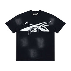 Hellstar Grunge Claw Star Drip Vintage Washed Tee