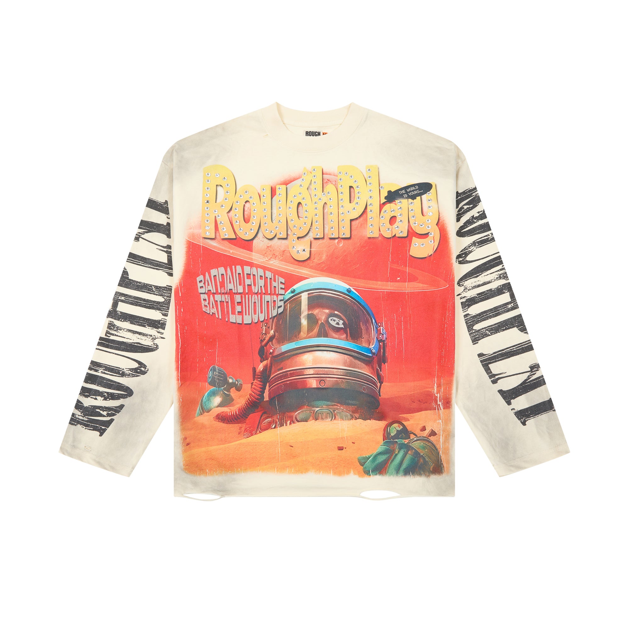 ROUGHPLAY Desert Astronaut Vintage Long Sleeve Tee