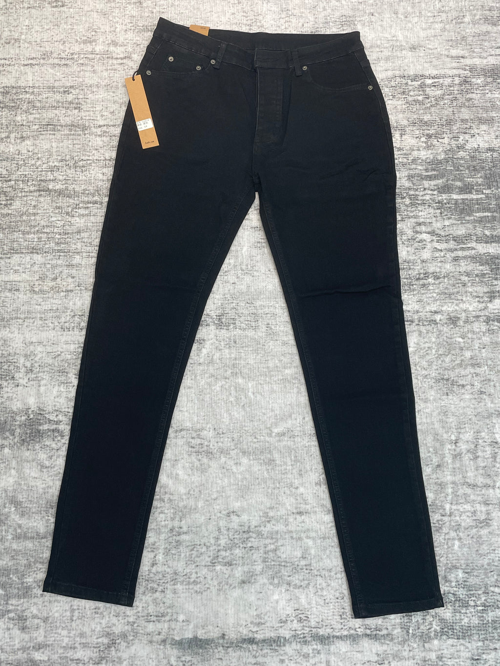 Ksubi Solid Black Slim Fit Jeans