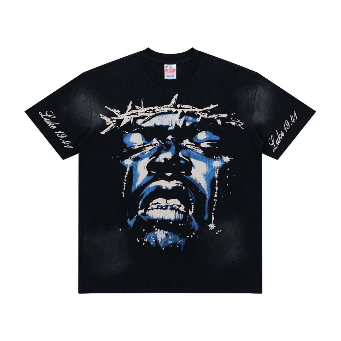 Hellstar Studios Luke 19:41 Crown Of Thorns Portrait Tee