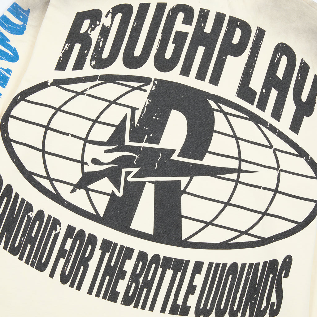 ROUGHPLAY Sun Skeleton Mushroom Vintage Long Sleeve Tee