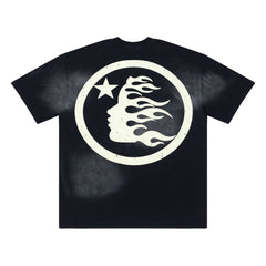 Hellstar Spear Logo Cloud Wash Black Tee