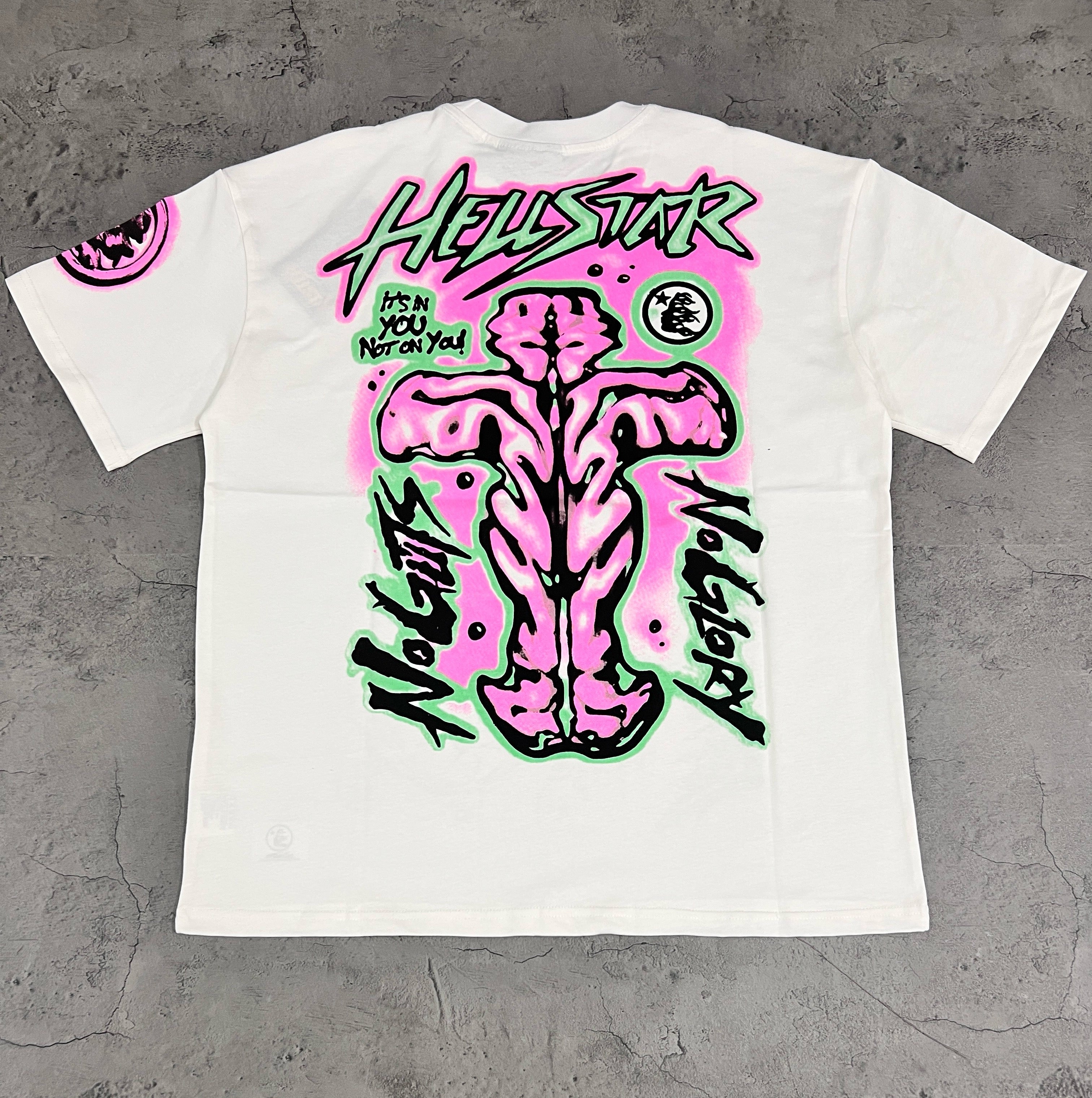 Hellstar Guts N Glory Intestines White Tee