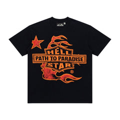 Hellstar Path To Paradise Flame Star Vintage Tee