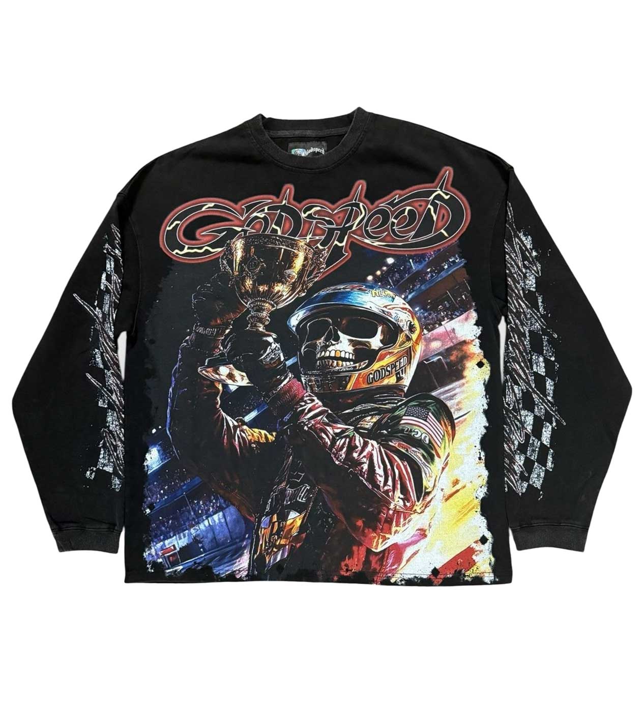 Godspeed Podium Dreams L/S Tee Black