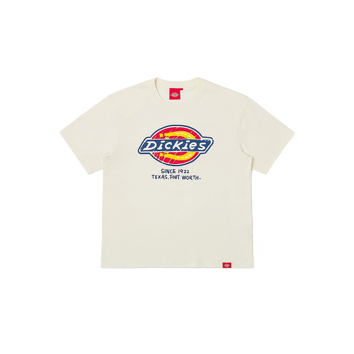 Dickies帝酷适26夏新经典大三色logo印花短袖T恤男女情侣上衣YHJ