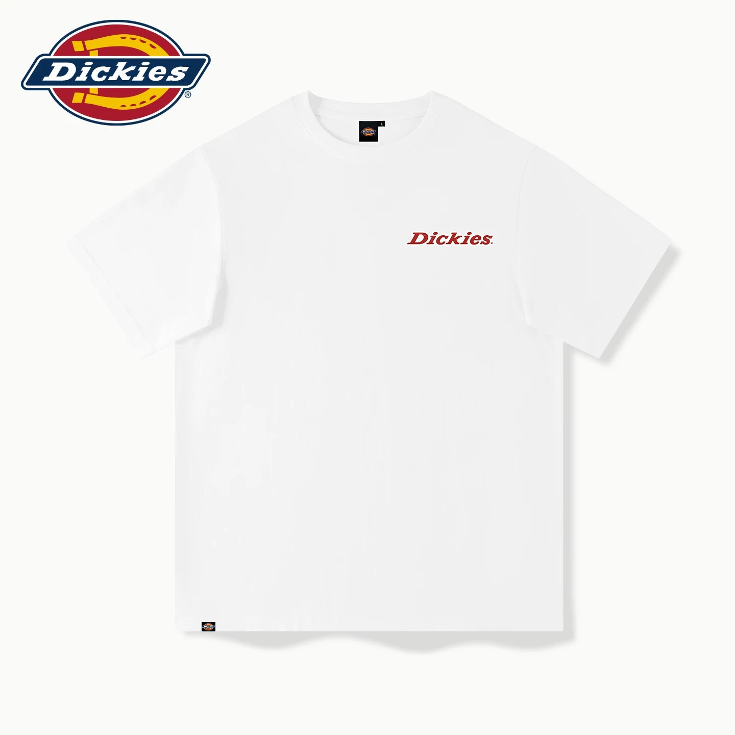 Dickies短袖男款2026新款夏季简约中性情侣装夏装高品质纯棉半袖A