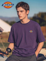 Dickies帝酷适短袖男美式新款宽松纯棉简约舒适潮牌潮流印花T恤M