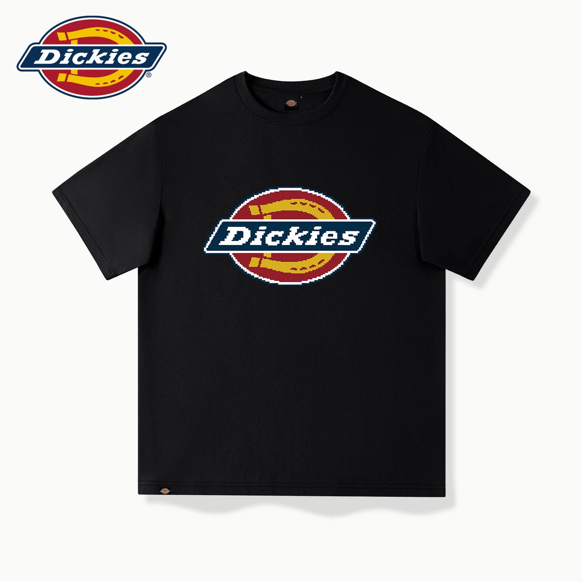 Dickies短袖男款2026新款美式复古高质量经典logo男士夏季体恤衫A