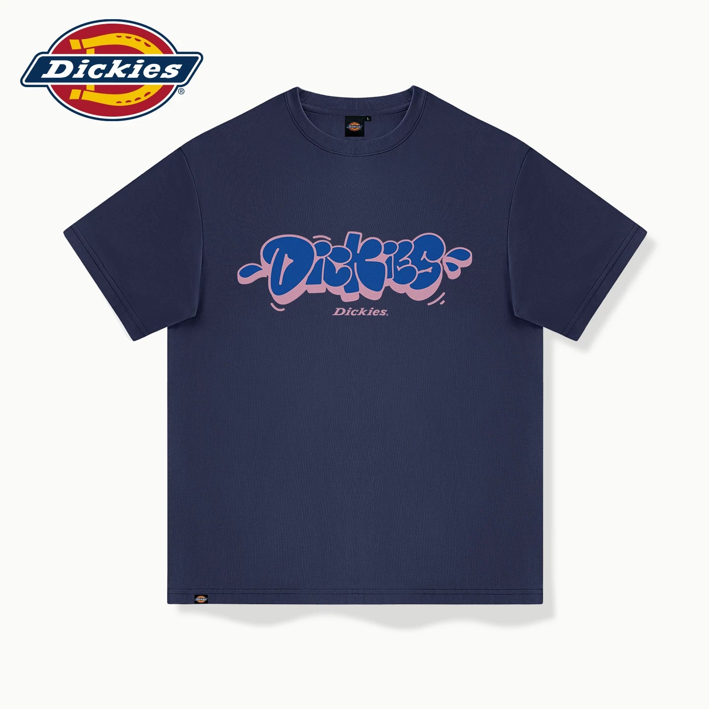 Dickies American Trendy Brand Short Sleeve T-shirt for Men, 2026 New Summer Collection, Cotton Loose and Versatile, Couple Half Sleeve A