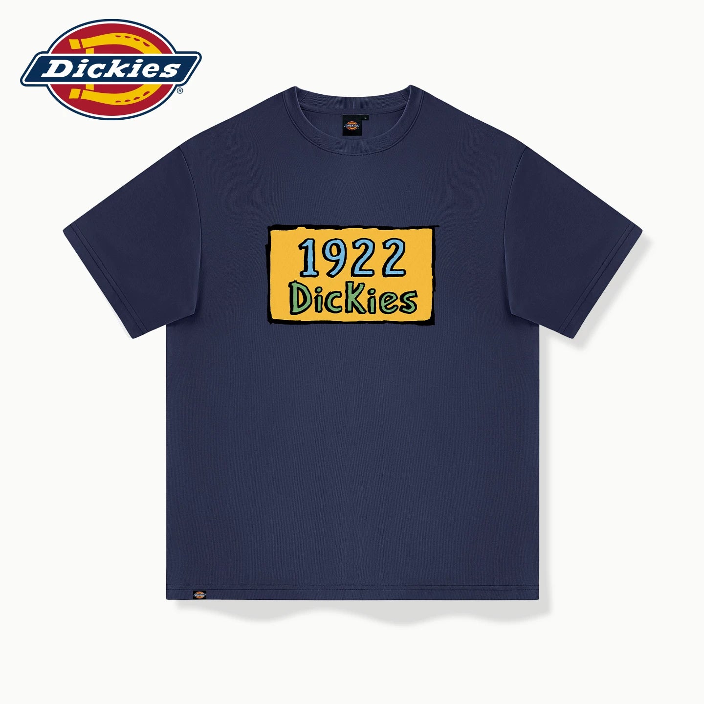 Dickies短袖男款2026新款美式复古高质量经典logo男士夏季体恤衫A