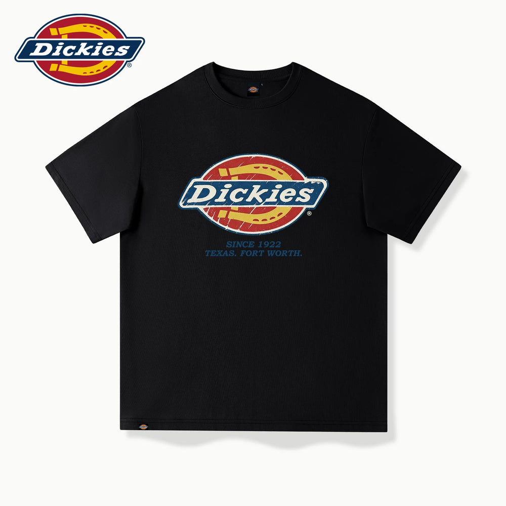 Dickies短袖男款2026新款美式复古高质量经典logo男士夏季体恤衫A