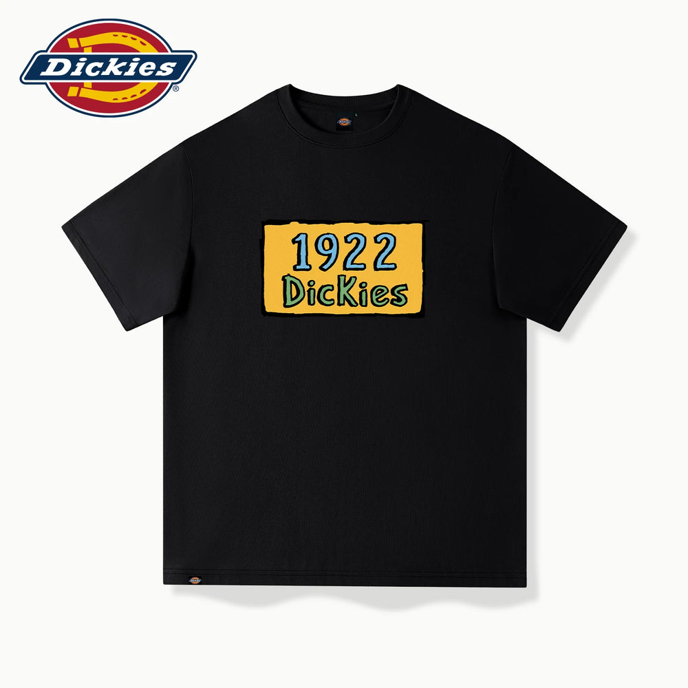 Dickies短袖男款2026新款美式复古高质量经典logo男士夏季体恤衫A