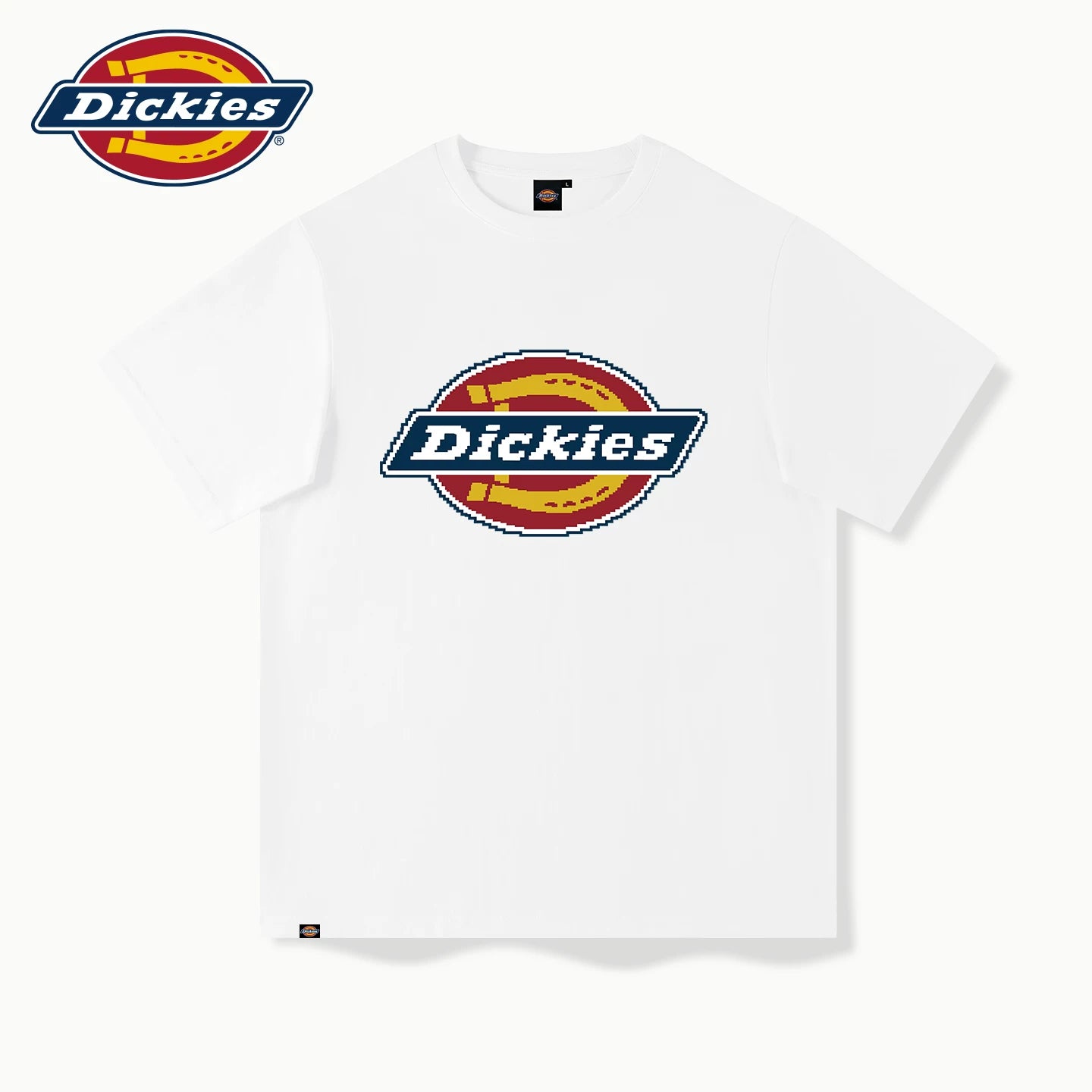 Dickies短袖男款2026新款美式复古高质量经典logo男士夏季体恤衫A