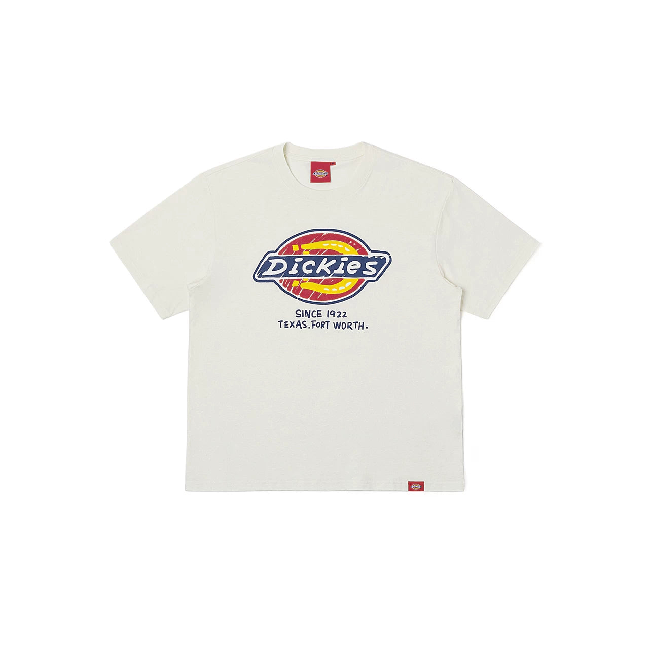 Dickies帝酷适26夏新经典大三色logo印花短袖T恤男女情侣上衣YHJ