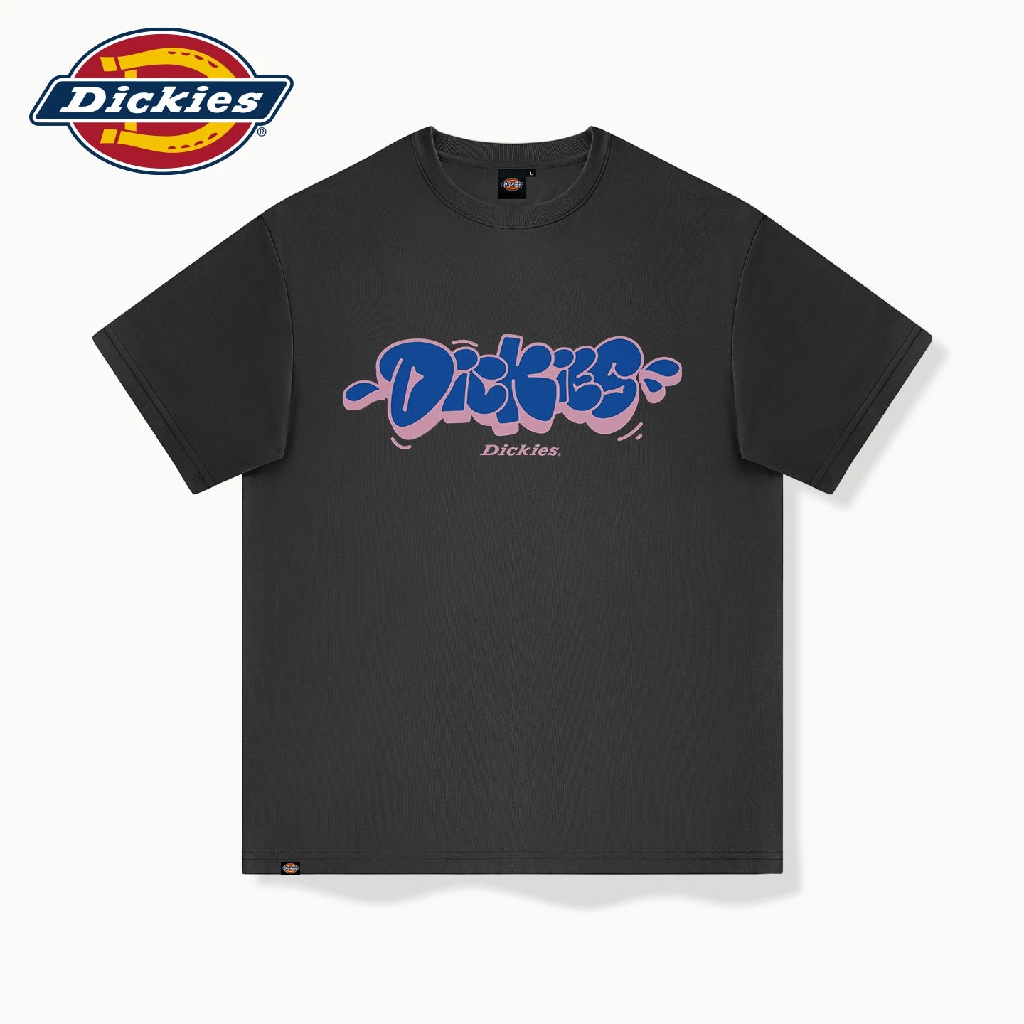 Dickies American Trendy Brand Short Sleeve T-shirt for Men, 2026 New Summer Collection, Cotton Loose and Versatile, Couple Half Sleeve A