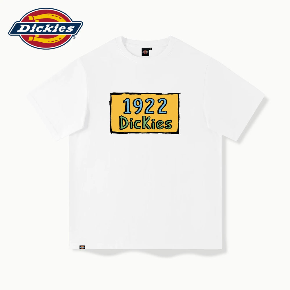 Dickies短袖男款2026新款美式复古高质量经典logo男士夏季体恤衫A