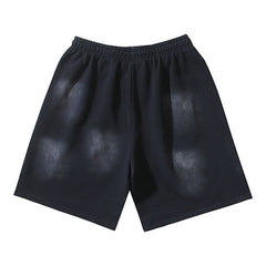 Hellstar Circle Flame Face Logo Tee & Shorts Set