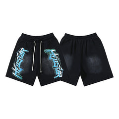 Hellstar Cyber Punk Goggles Graphic Tee & Shorts Set