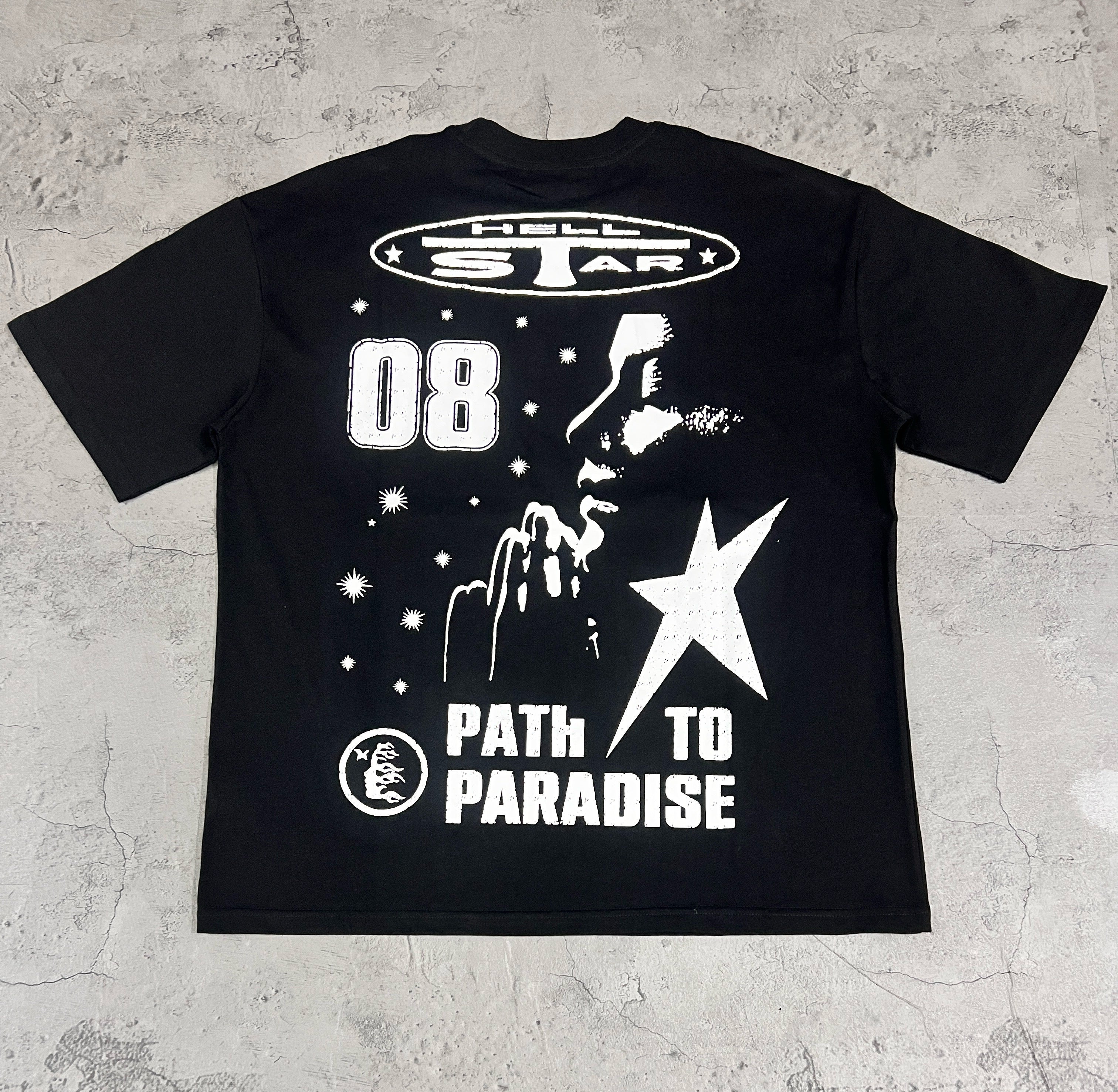Hellstar 08 Racing Trophy Black Tee