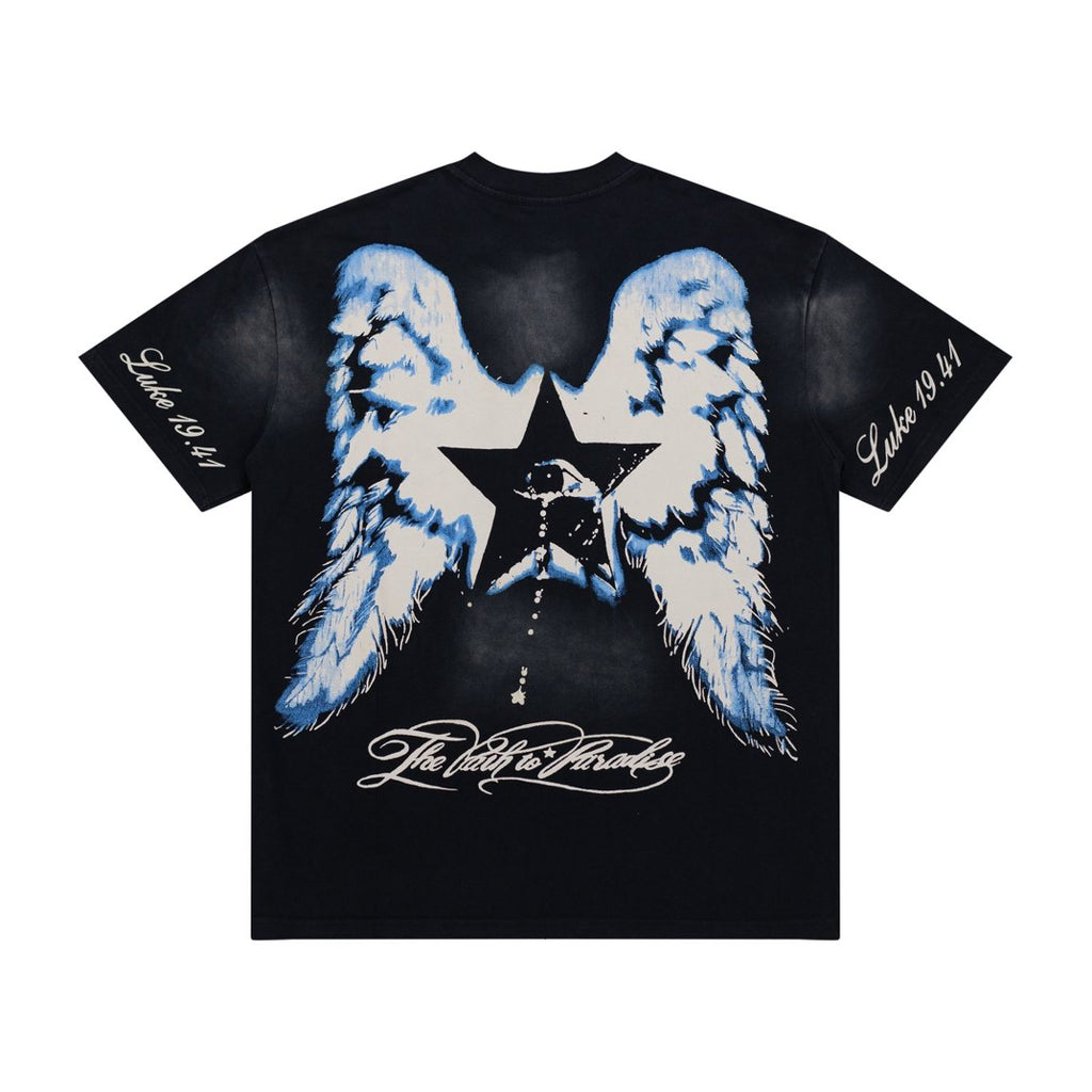 Hellstar Studios Luke 19:41 Crown Of Thorns Portrait Tee