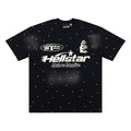 Hellstar Faith to Paradise Star Dye Black Tee