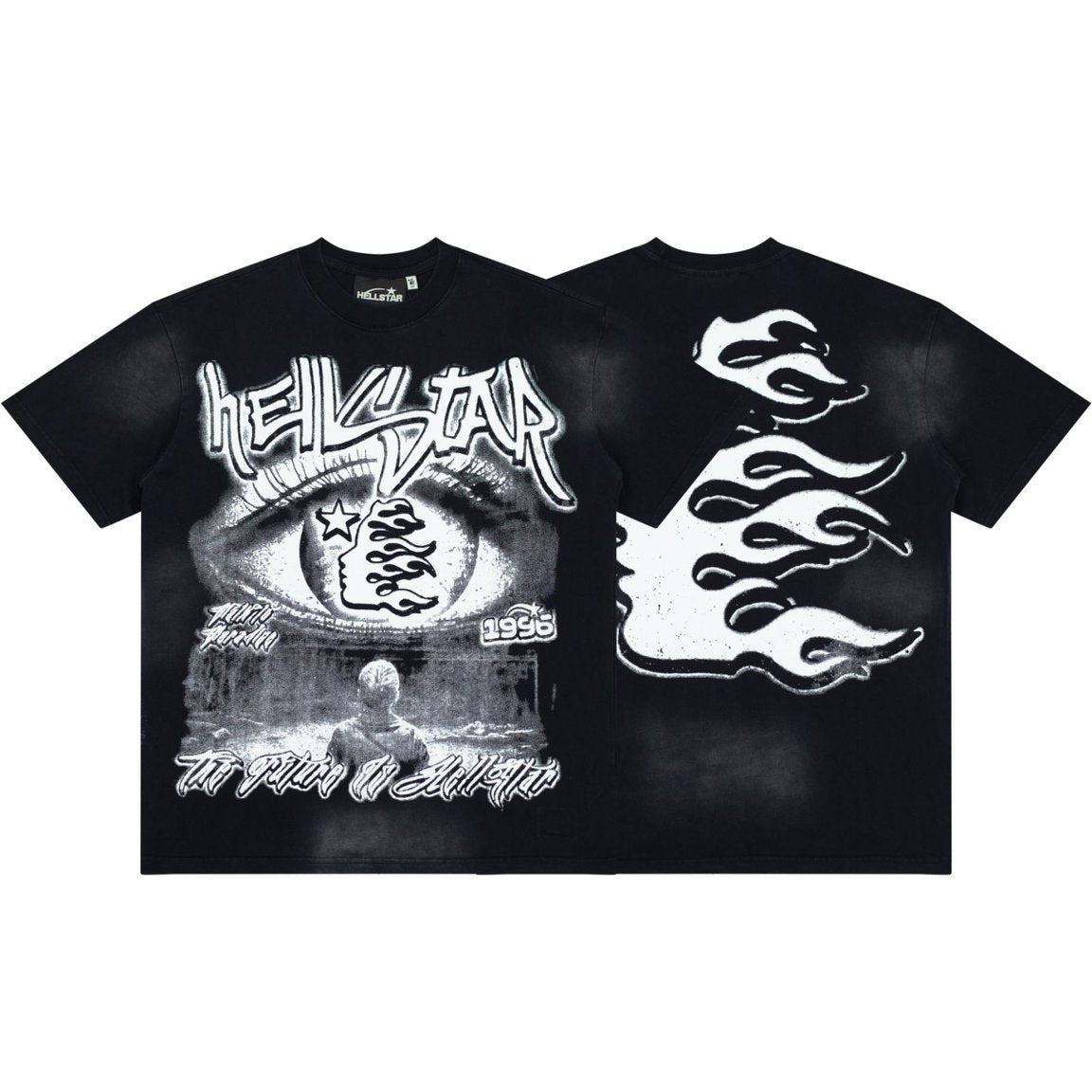 Hellstar The Future Is Hellstar Eye 1996 Vintage Washed Tee