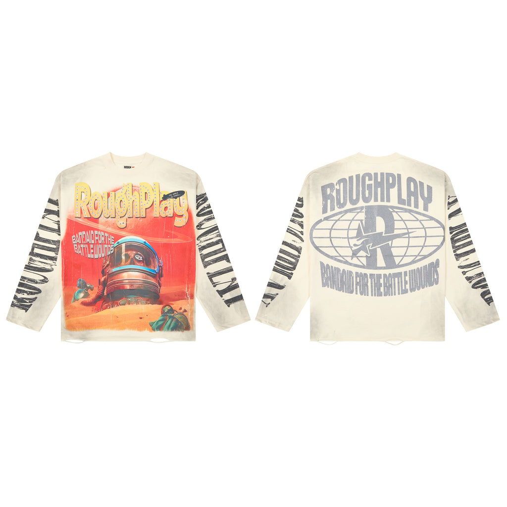 ROUGHPLAY Desert Astronaut Vintage Long Sleeve Tee