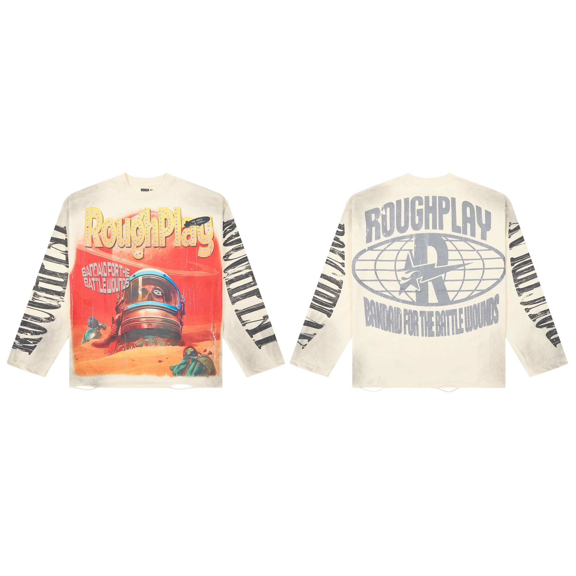 ROUGHPLAY Desert Astronaut Vintage Long Sleeve Tee