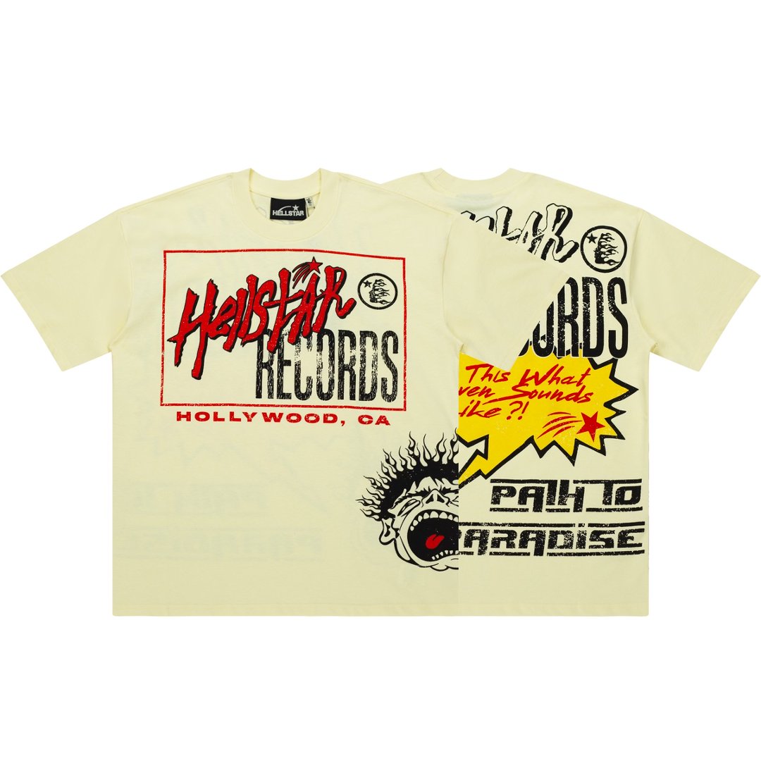 Hellstar Records Hollywood Cream Tee