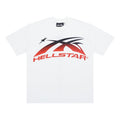Hellstar Gradient Arrow Logo White Tee