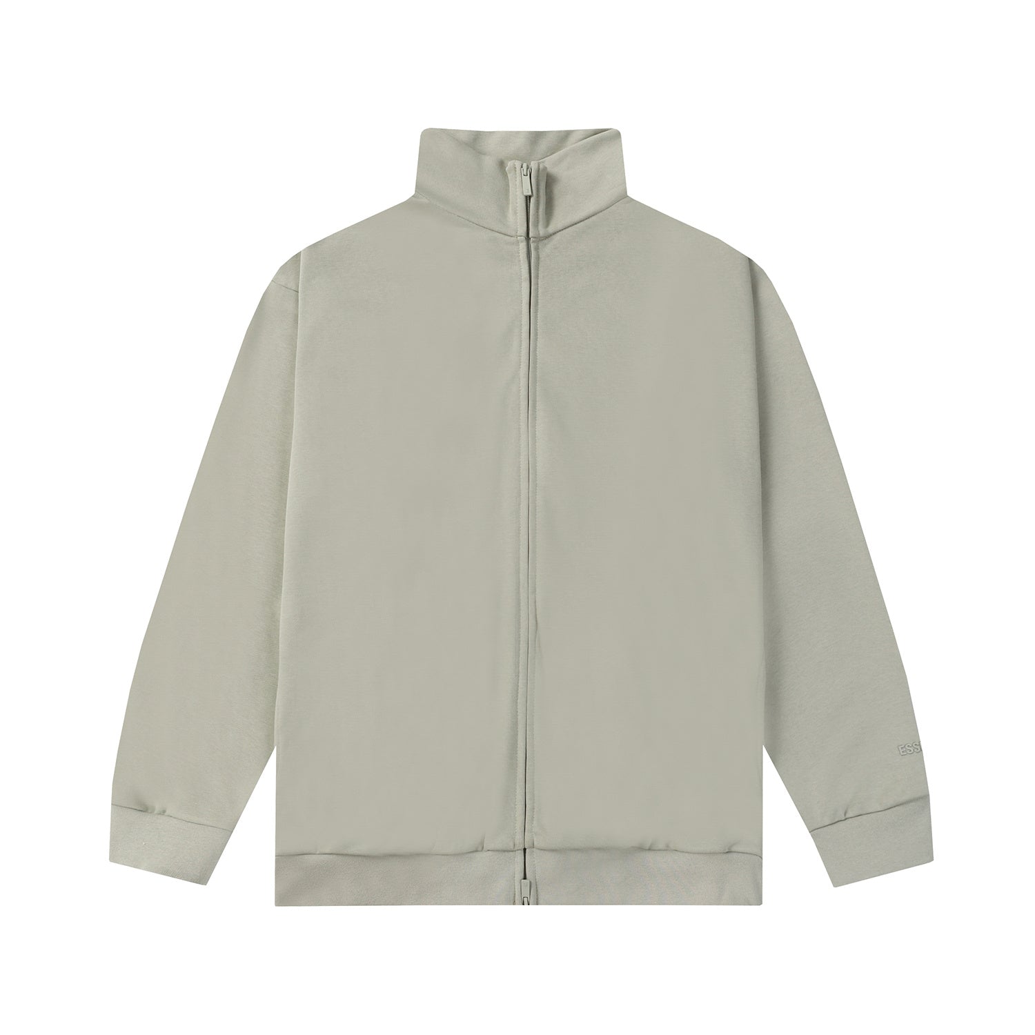 ESSENTIALS Fear Of God Sage Half Zip Mock Neck Sweatshirt