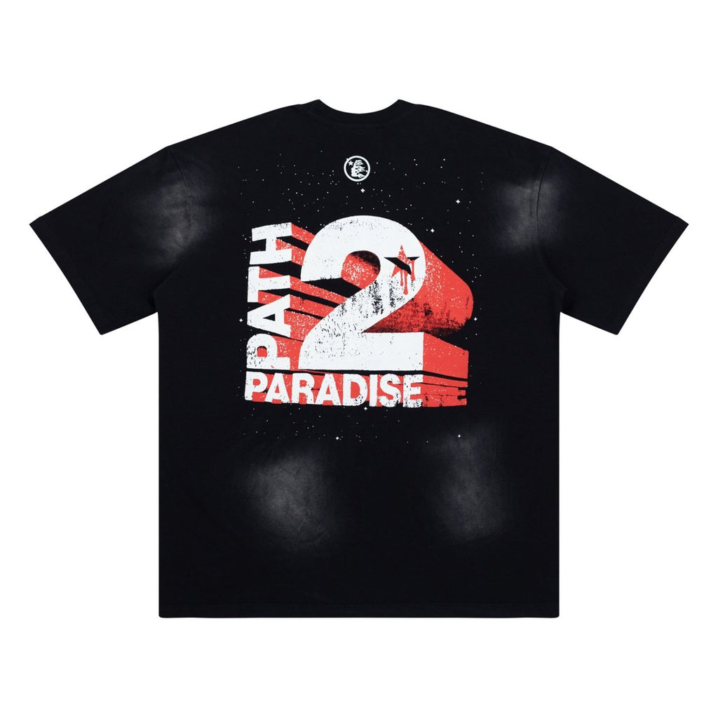 Hellstar Vintage Space Skull Knife Washed Black Tee