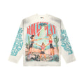 ROUGHPLAY Desert UFO Pin-up Girls Vintage Long Sleeve Tee