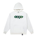 Tropical Jungle GOOD Letter White Hoodie