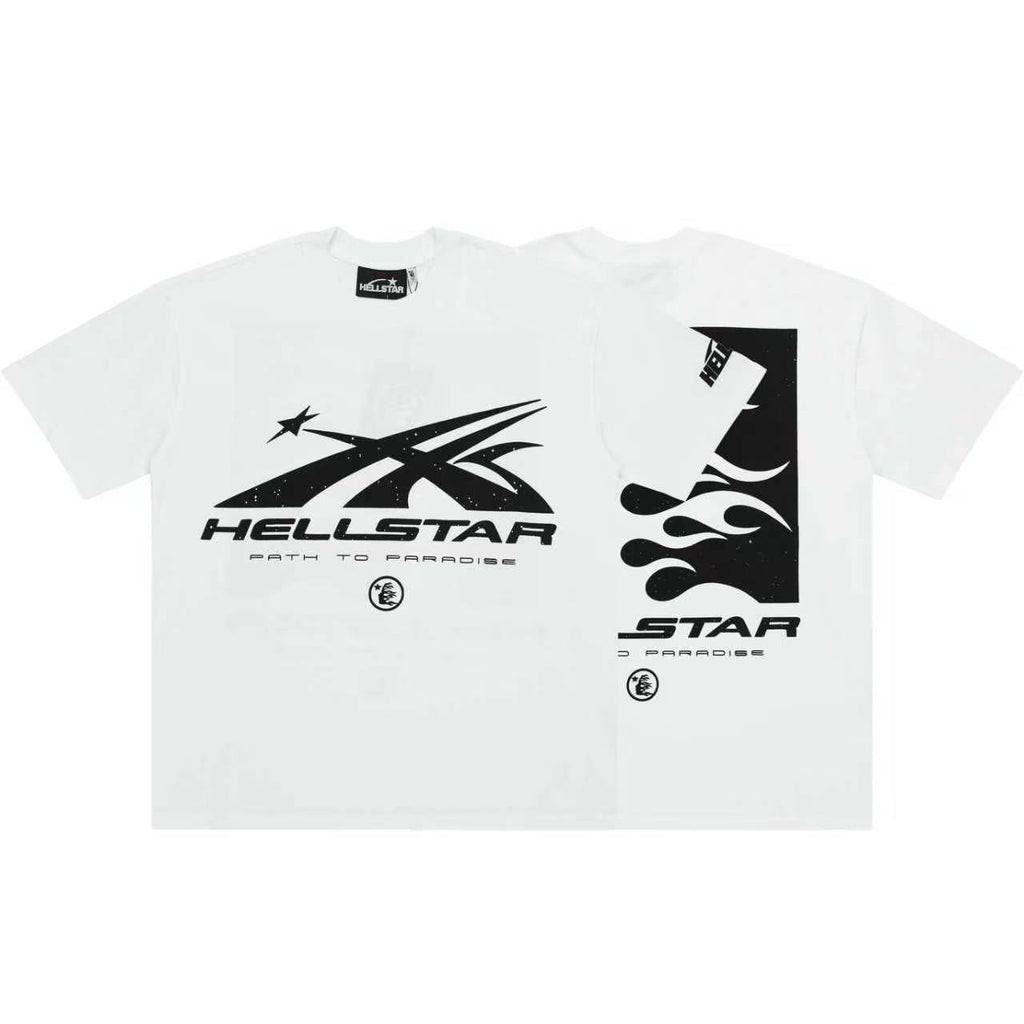 Hellstar Path To Paradise Rocket White Tee