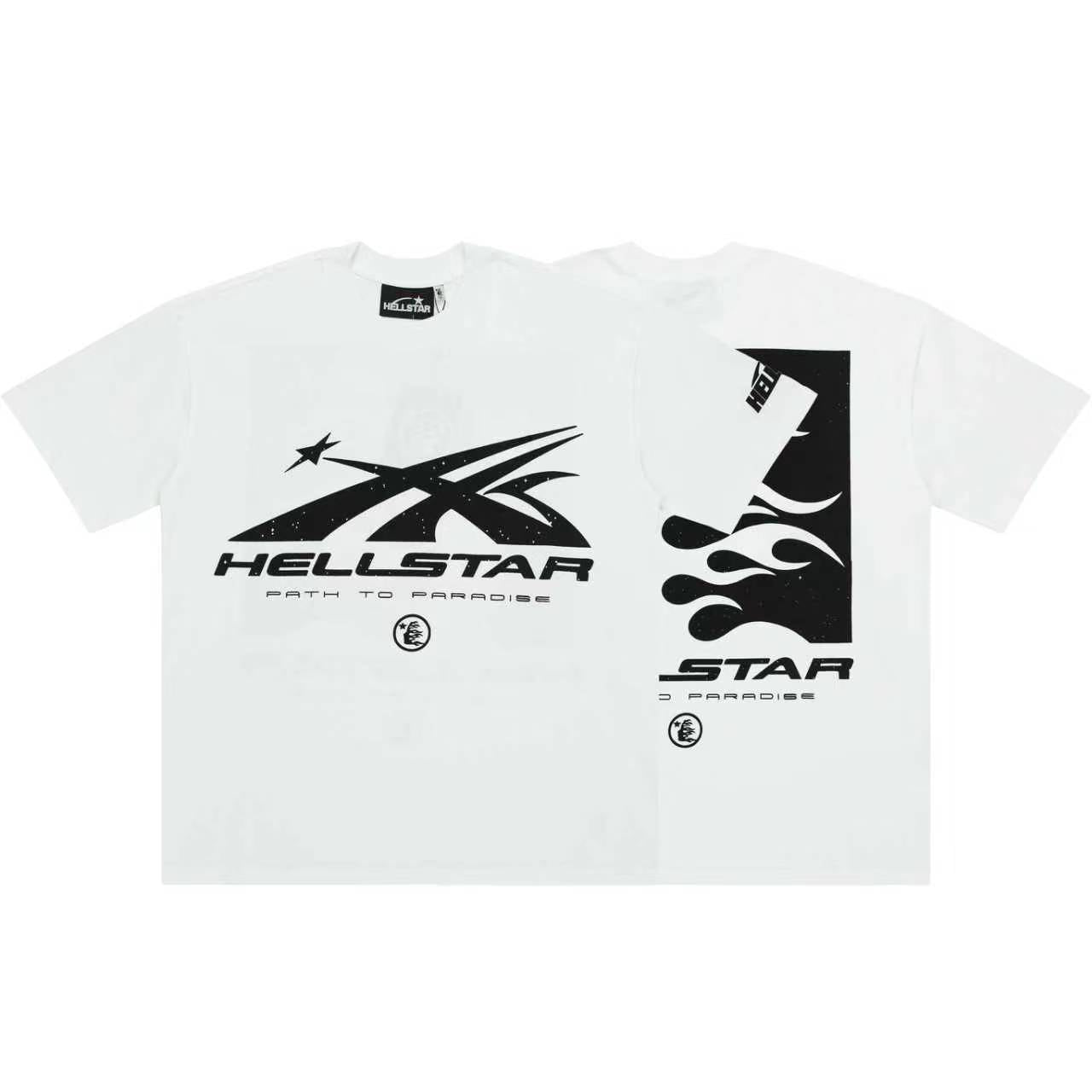 Hellstar Path To Paradise Rocket White Tee
