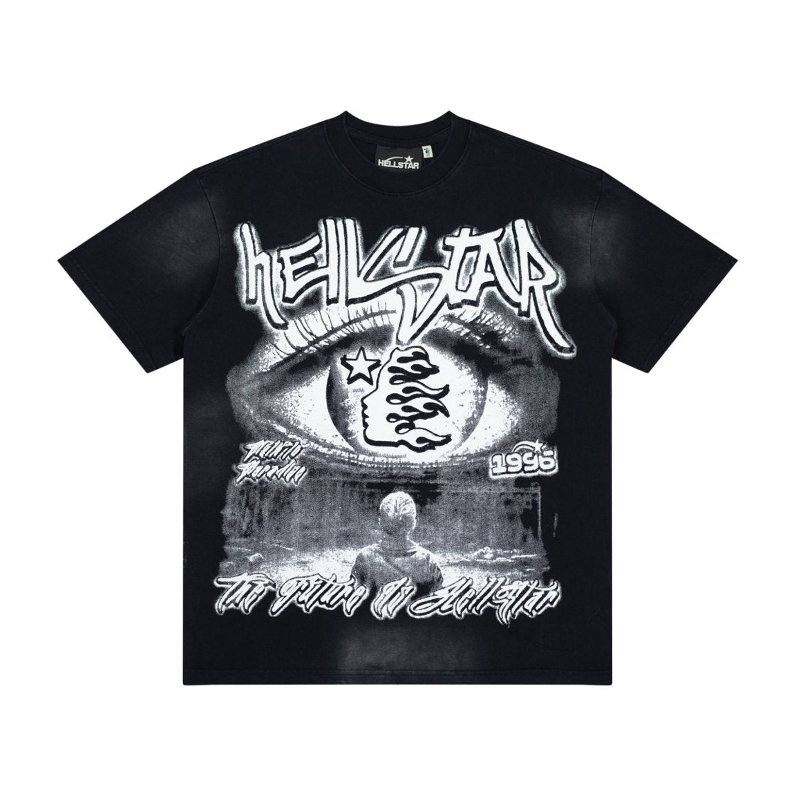Hellstar The Future Is Hellstar Eye 1996 Vintage Washed Tee