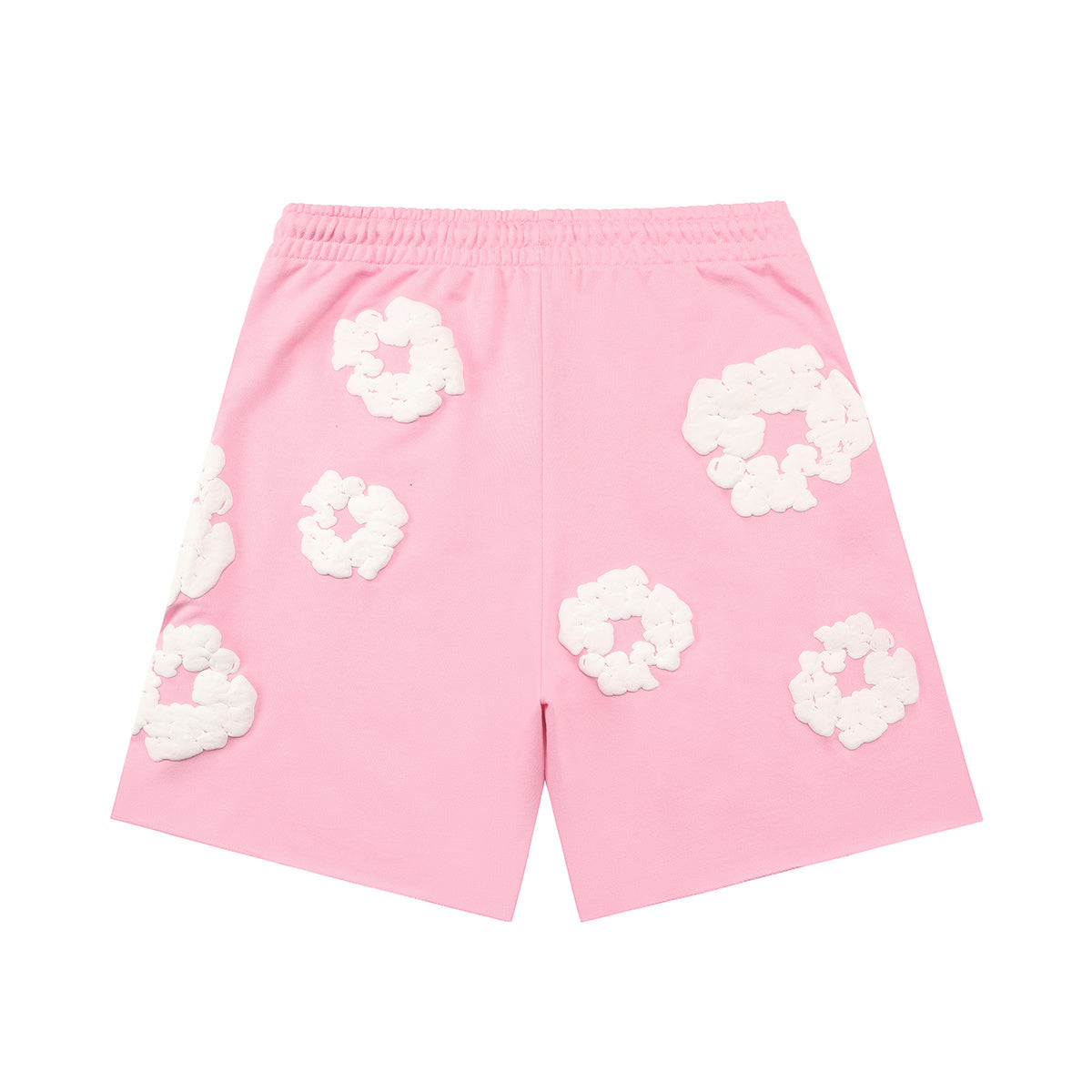 Denim Tears Pink Cotton Wreath Sweat Shorts