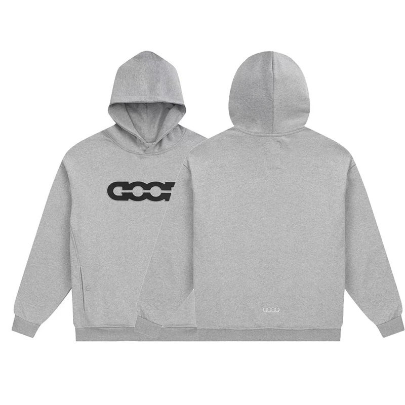 GOOD Logo Gray Hoodie
