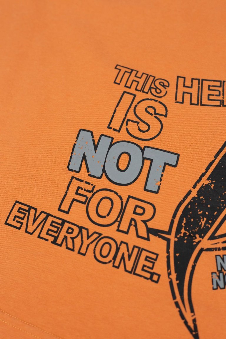 Hellstar Camo Star Blade Orange Vintage Tee