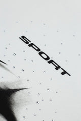 Hellstar Sport Blur Arrow White Tee