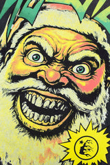Hellstar Evil Santa Gradient Splash Double Sided Vintage Washed Tee