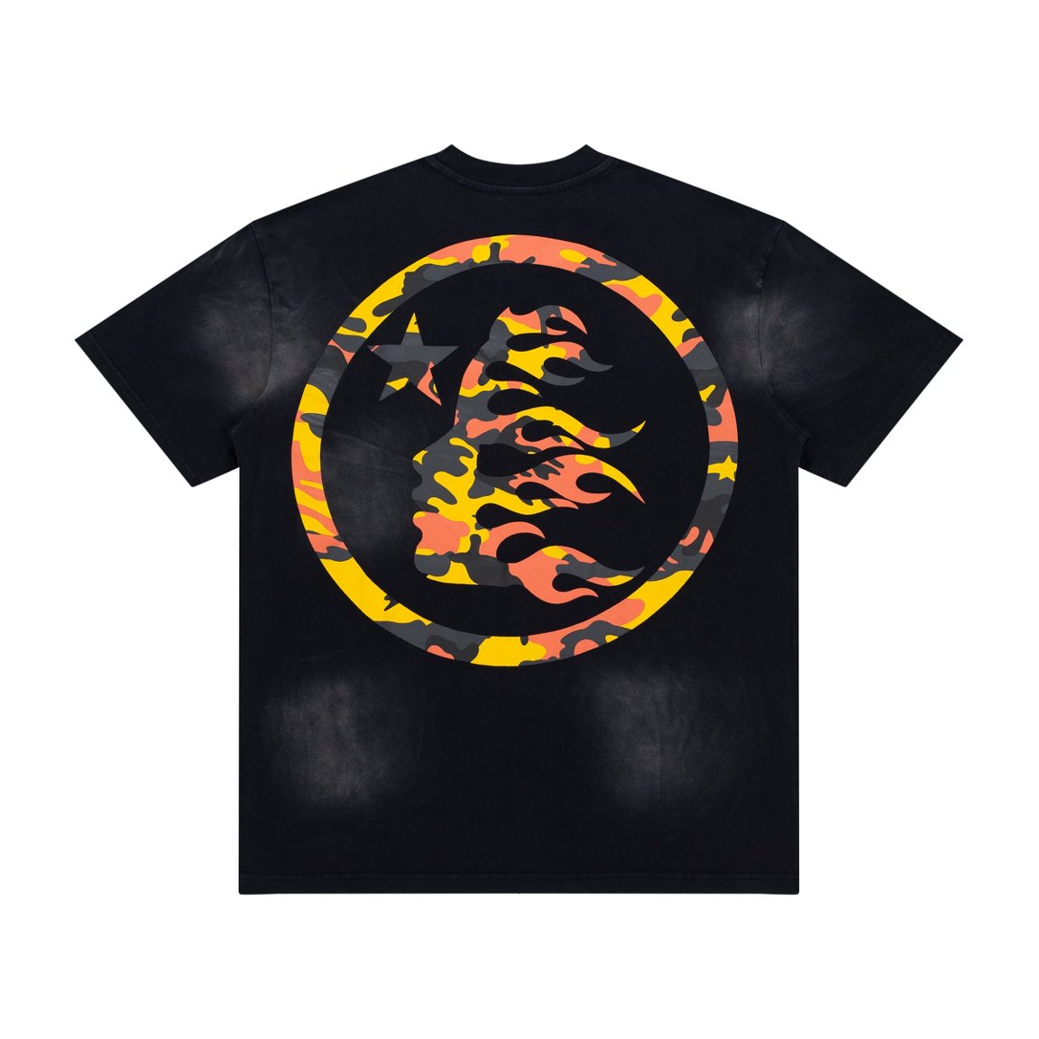 Hellstar Studios Camo Arrow Logo Vintage Tee