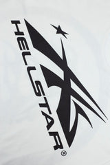 Hellstar Abstract Star Logo White Tee