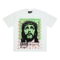 Hellstar Savior King Of Kings Jesus White Tee