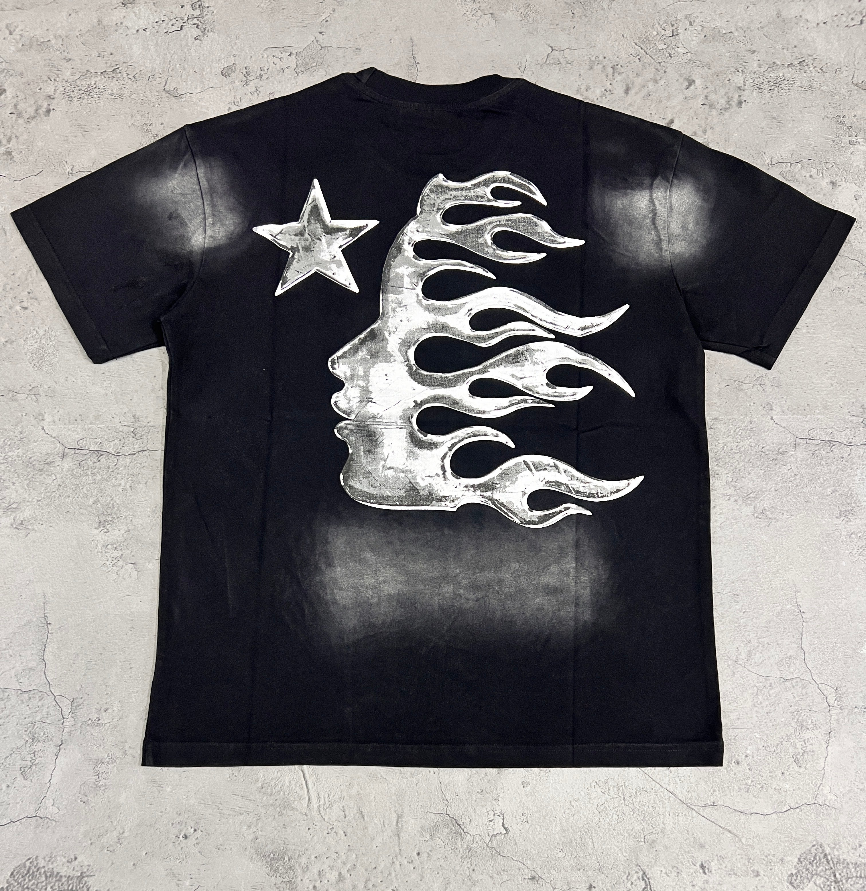 Hellstar Path To Paradise Washed Black Tee
